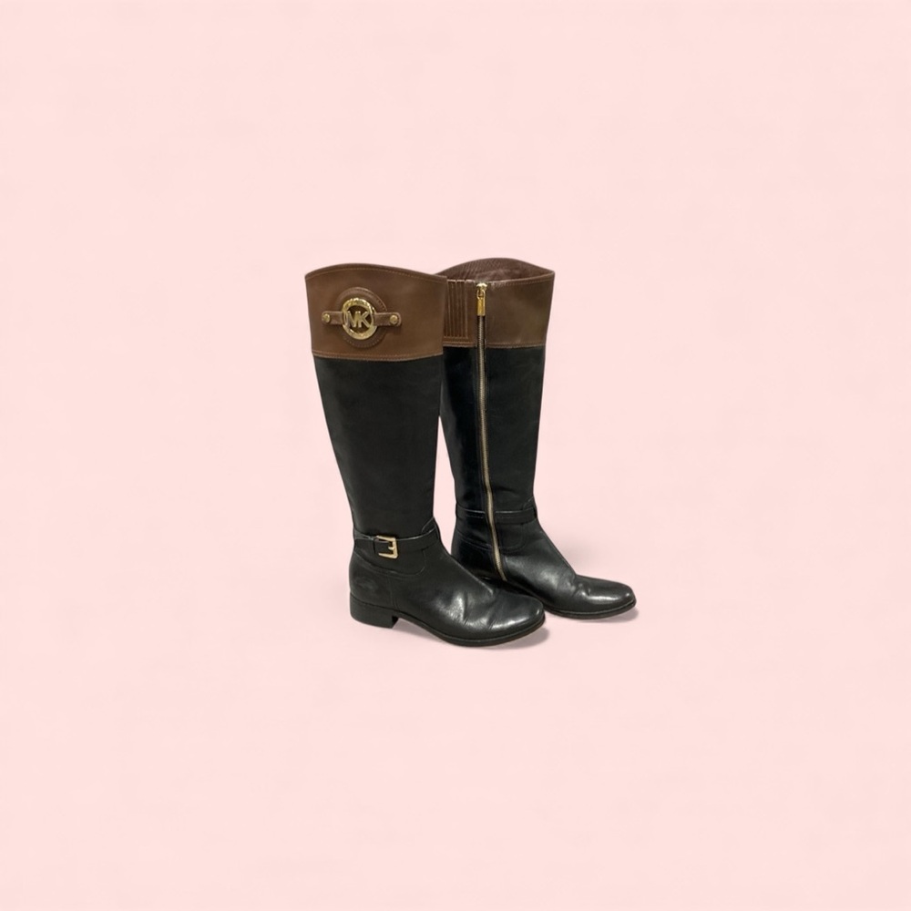 Michael Kors Black & Brown Riding Boots
Women's 6.5